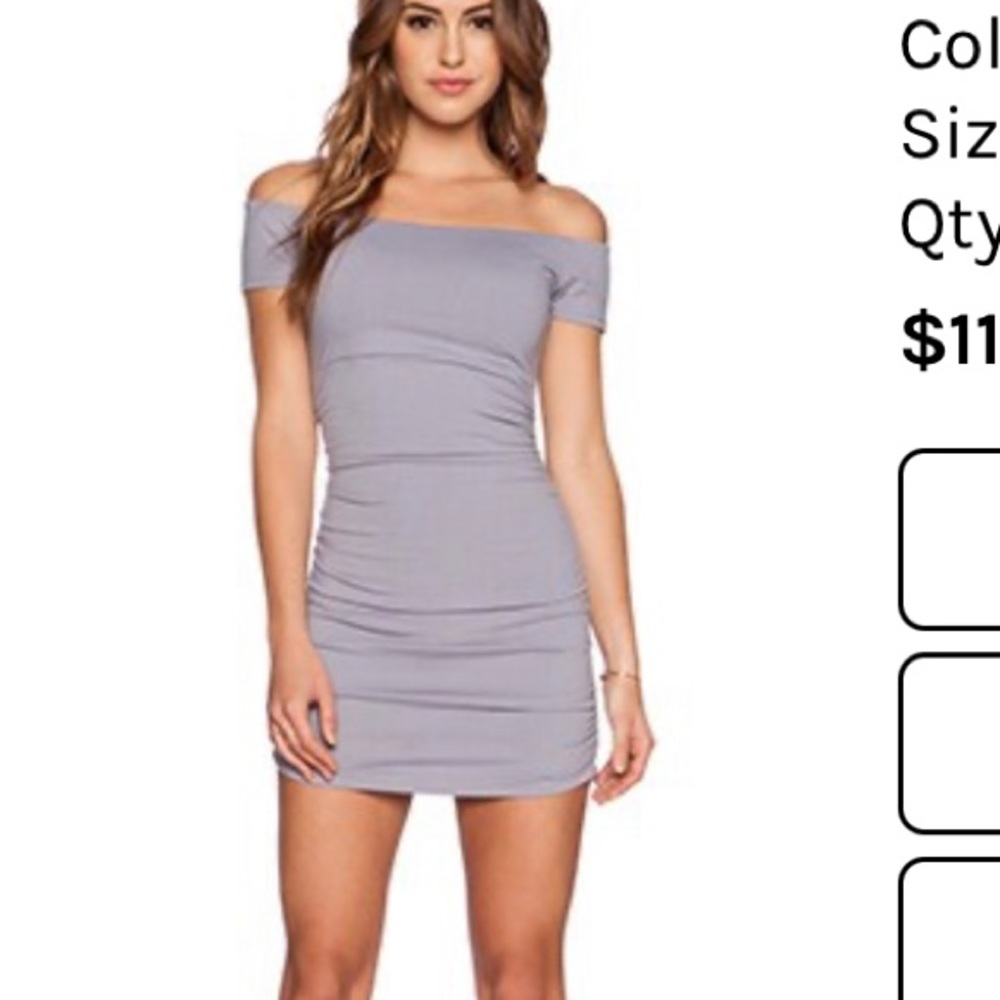 Susana Monaco Jona dress in slate